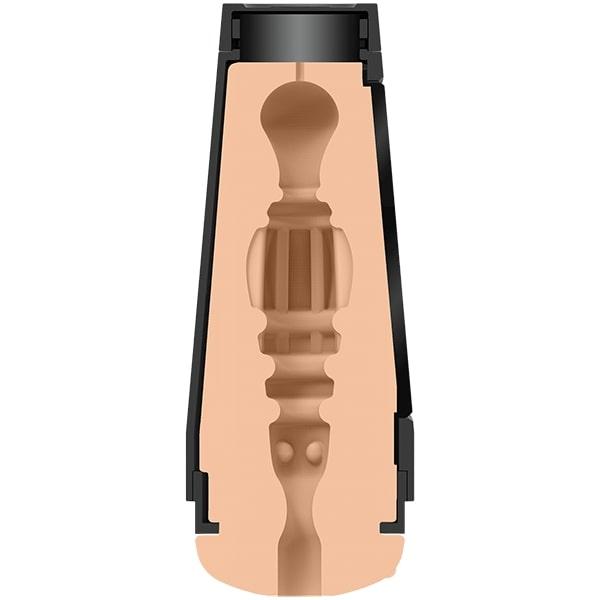 Man Squeeze Pierce Paris Ultraskyn Stroker Ass Vanilla