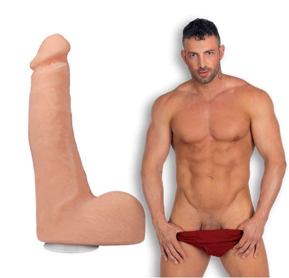 Signature Cocks Maximo Garcia 8.5 In. Ultraskyn Vac-u-lock Dildo