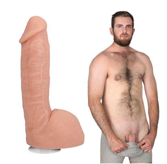 Signature Cocks Girthmasterr 8.5 In. Ultraskyn Vac-u-lock Dildo