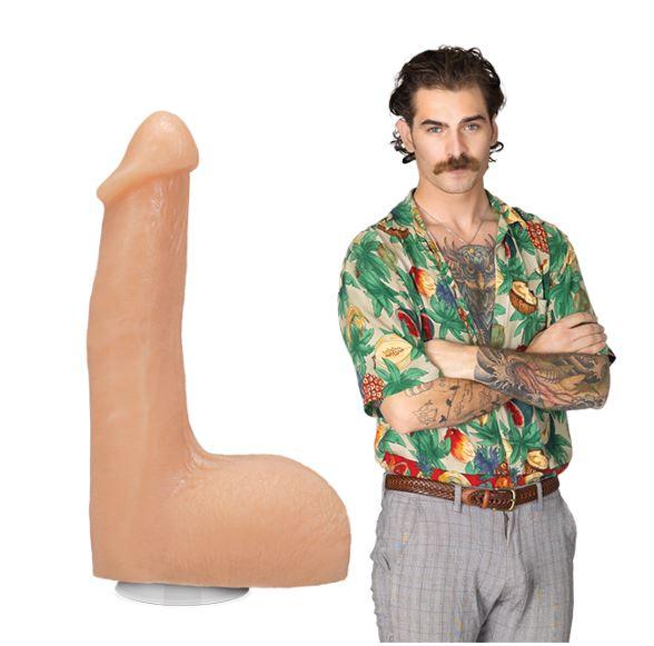 Signature Cocks The Flesh Mechanic 7.5 In. Ultraskyn Vac-u-lock Dildo