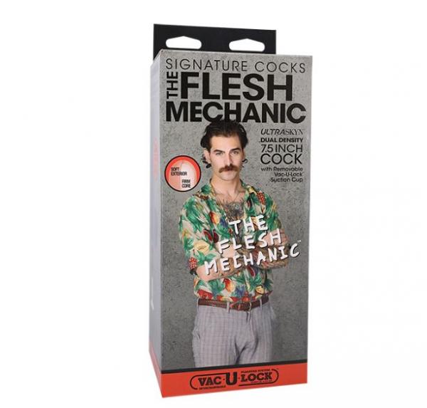 Signature Cocks The Flesh Mechanic 7.5 In. Ultraskyn Vac-u-lock Dildo