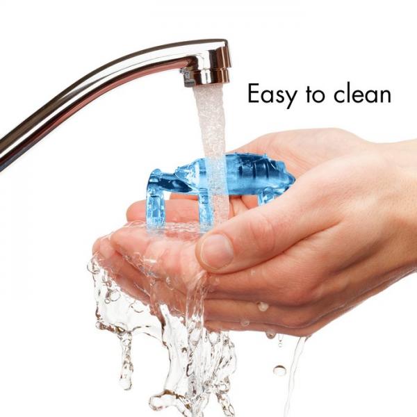 Doctor Love's Zinger Vibrating Cock Cage - Blue