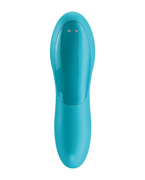 Satisfyer Teaser Finger Vibrator - Light Blue