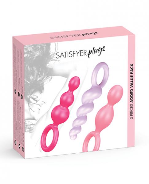 Satisfyer Plug Set Of 3 Butt Plugs