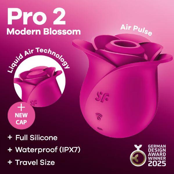 Satisfyer Pro 2 Modern Blossom Red