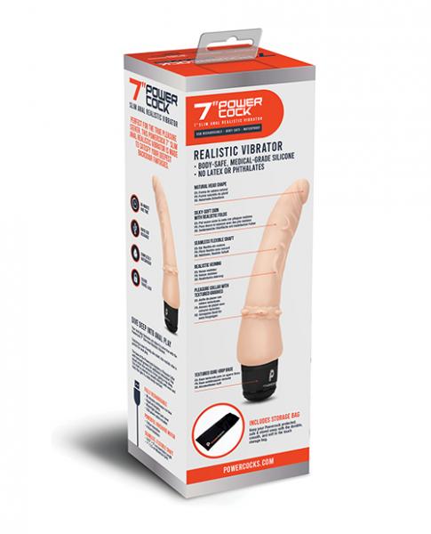 Powercock 7 Slim Anal Real Vibe Nud