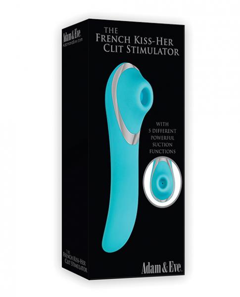 A&e French Kiss-her Clitoral Stimulator Teal