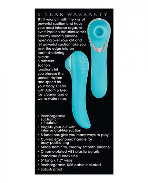 A&e French Kiss-her Clitoral Stimulator Teal