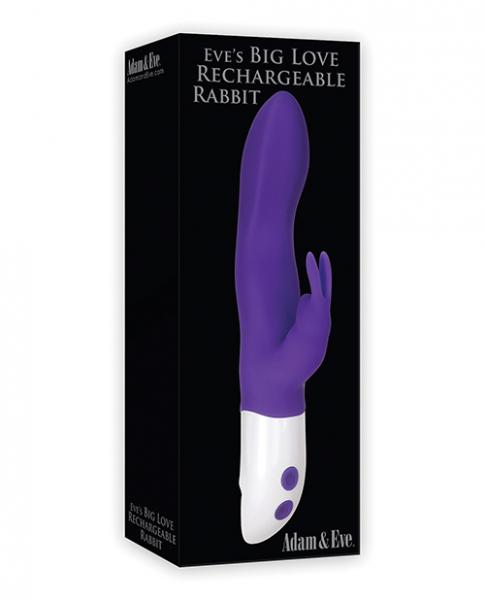 A&e Eve's Big Love Rechargeable Rabbit Purple