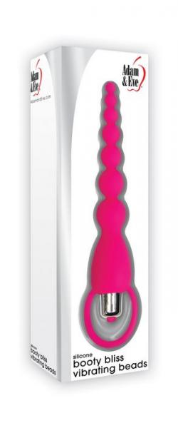 Booty Bliss Vibrating Anal Beads Pink