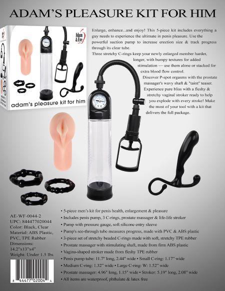 Aande Adams Pleasure Kit For Him
