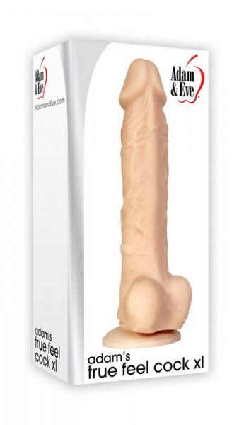 Adam's True Feel Cock XL Realistic Dildo Beige