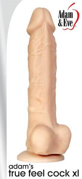 Adam's True Feel Cock XL Realistic Dildo Beige