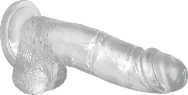 A&E Crystal Clear 8in Dildo