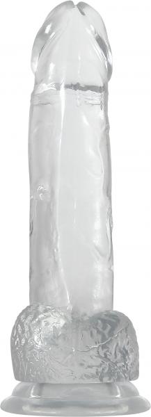 A&E Crystal Clear 8in Dildo