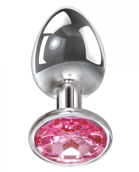 A&E Pink Gem Anal Plug Large