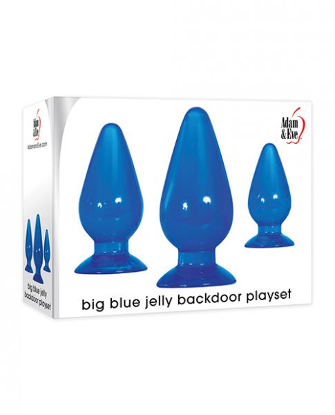 A&e Big Blue Jelly Backdoor Playset 3-pieces Blue