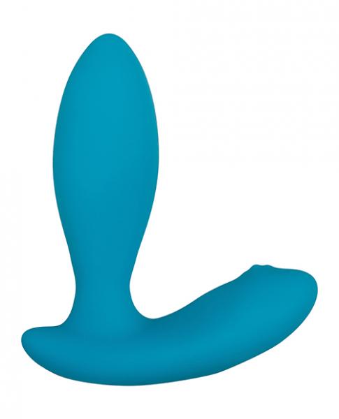 A&e G-spot Thumper With Clit Motion Massager Rechargeable, Remote Control Teal