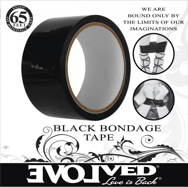 Evolved Bondage Tape 65 Ft. Black
