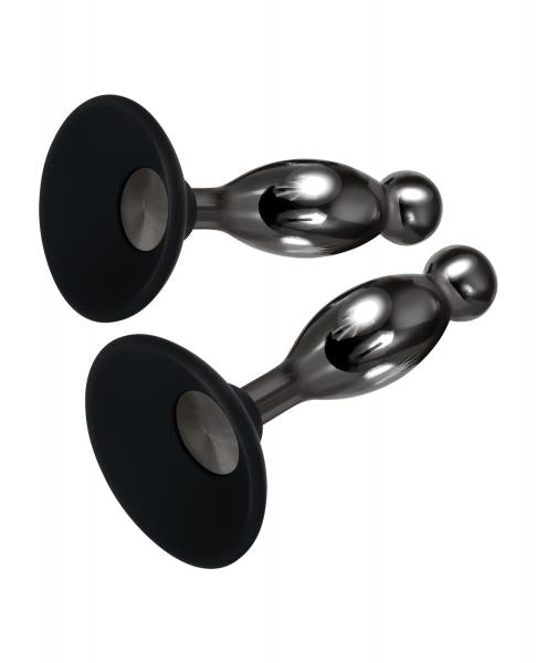 Evolved Joy Sticks 2-piece Plug Set Black