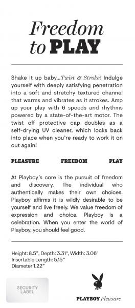 Playboy Twist & Stroke Frost