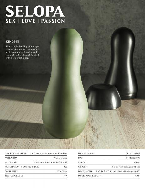Selopa Kingpin Stroker Green