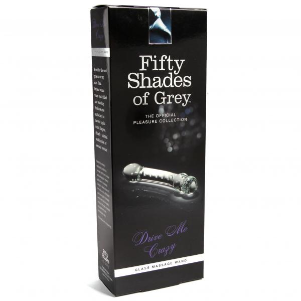 Fifty Shades of Grey Drive Me Crazy Glass Massage Wand