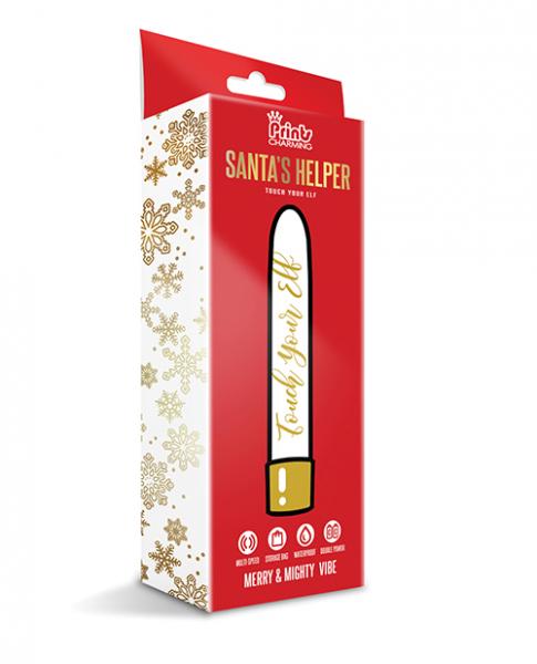 Santa's Helper Touch Your Elf Merry & Mighty Vibe With Storage Bag