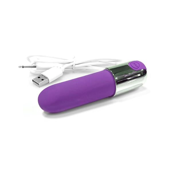 Nixie Smooch Rechargeable Lipstick Vibrator Purple Ombre