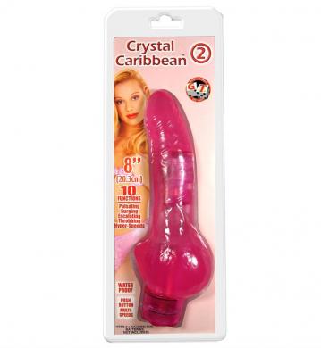 Crystal Caribbean #2 Waterproof Vibe - Pink