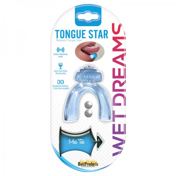 Pleasure Tongue Vibe Blue