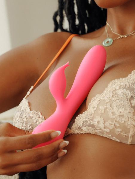 Jimmyjane Glo Rabbit Heating Vibe - Pink