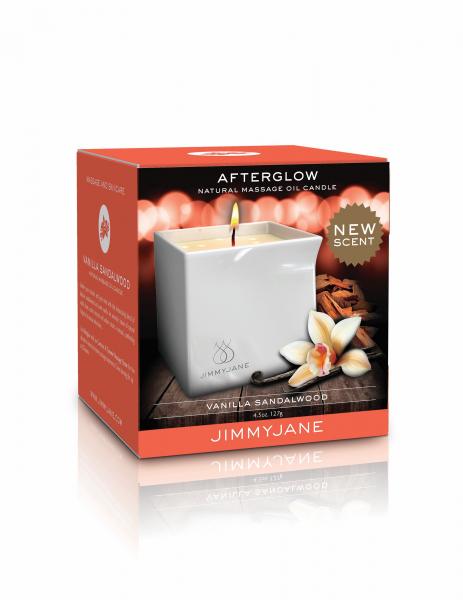 Jimmyjane Afterglow Massage Candle - Vanilla Sandalwood