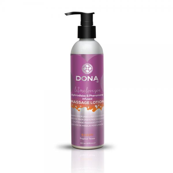Dona Massage Lotion Sassy Aroma: Tropical Tease 8oz
