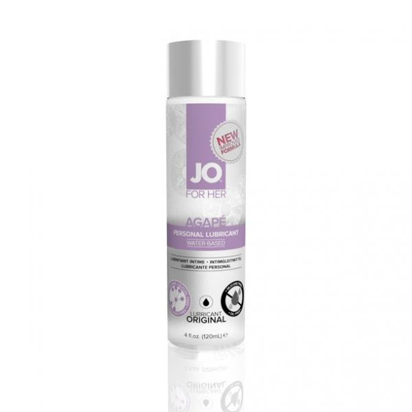 Jo Agape Water-based Lubricant 4 Oz. And Oral Delight Strawberry Arousal Gel 1 Oz.
