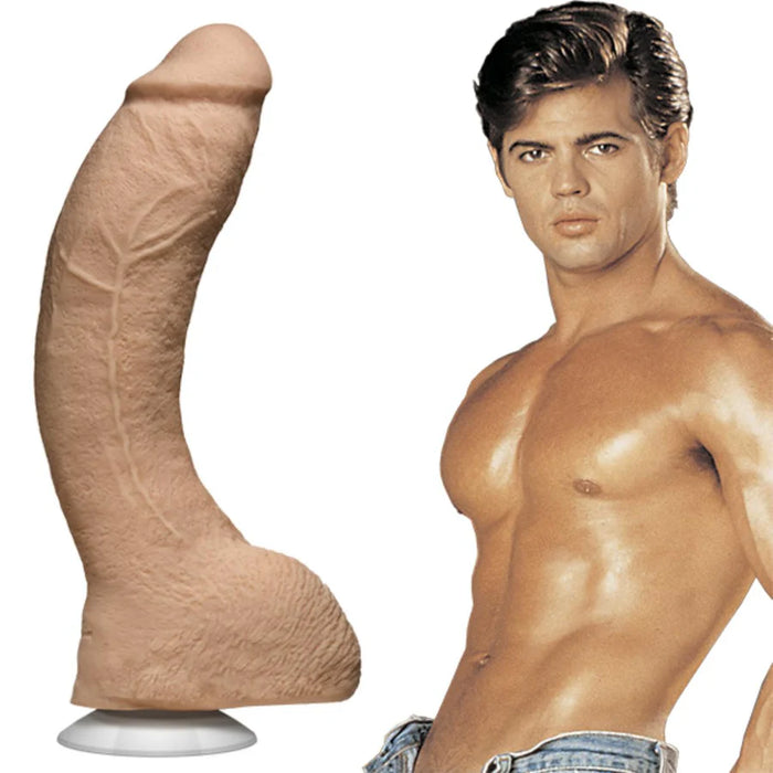 Jeff Stryker 10 Inch UltraSKYN Dildo - Beige