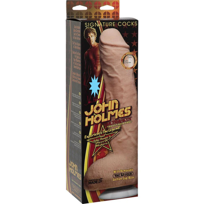John Holmes Realistic C*ck 12 Inch - Beige