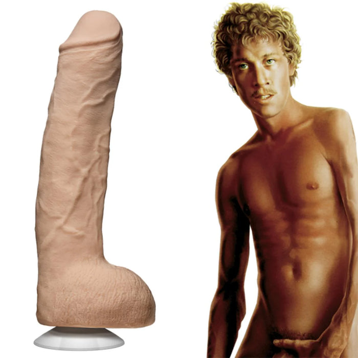 John Holmes Realistic C*ck 12 Inch - Beige