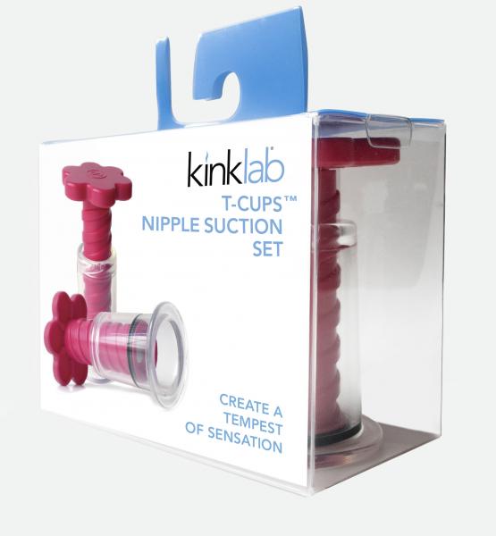 Kinklab T-Cups Nipple Suction Set