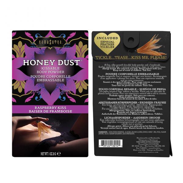 Kama Sutra Honey Dust Raspberry 1oz