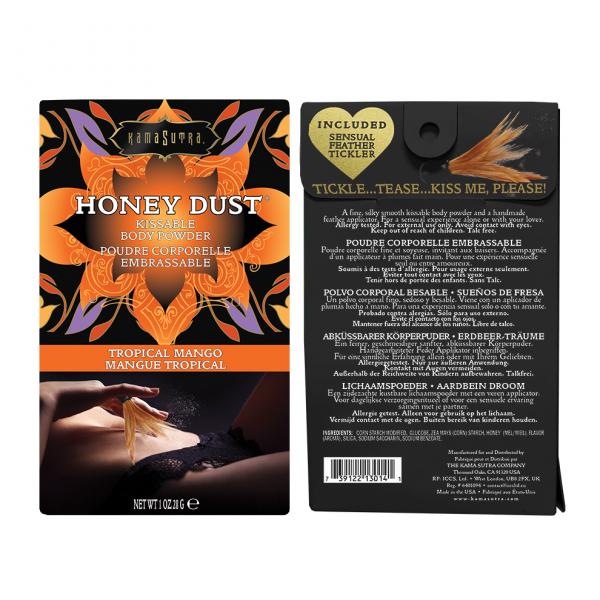Kama Sutra Honey Dust Tropical Mango 1oz