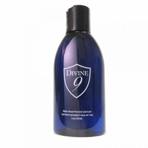 Divine 9 Waterbased Lubricant 4oz.