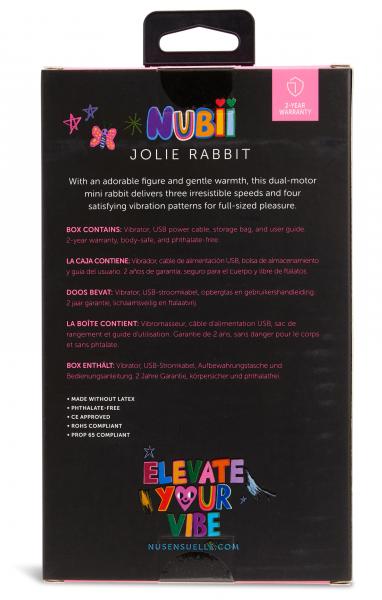 Nu Sensuelle Jolie Nubii Warming Mini Rabbit Blue