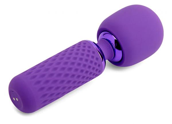 Nu Sensuelle Harlow Nubii Mini Wand W/ Masturbator Purple