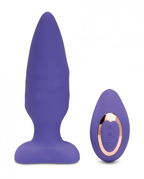 Sensuelle Andii Plug W/roller  Ult Viol