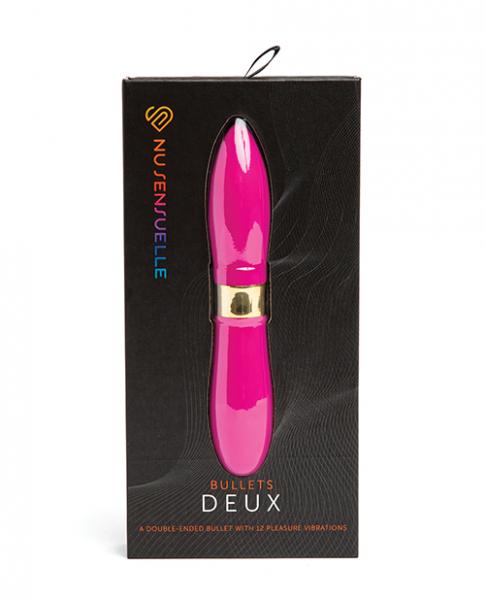 Sensuelle Double-ended Deux Bullet Magenta