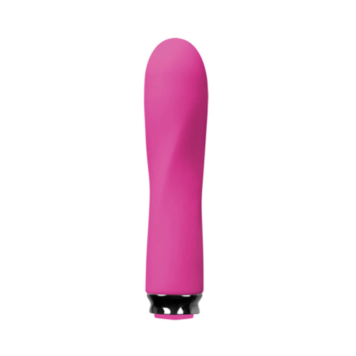 Luxe Compact Rechargeable Vibe Scarlet