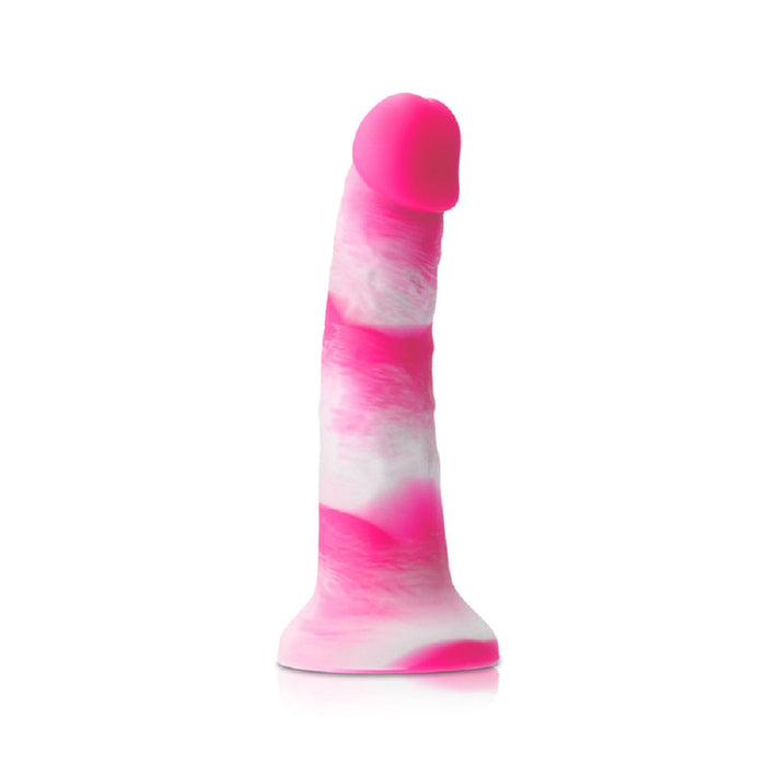 Colours Pleasures Yum Yum 7'' Dildo - Pink