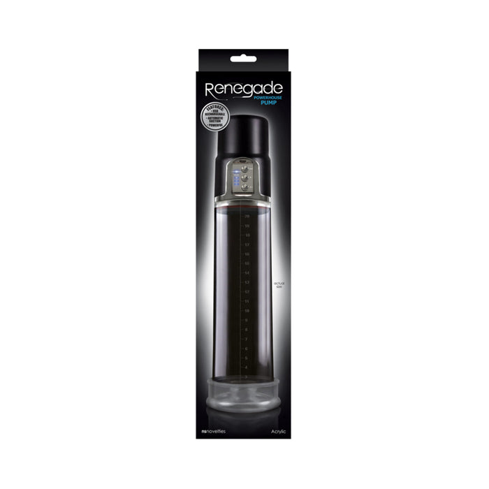 Renegade Powerhouse Pump Rechargeable Black