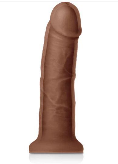Colours Dual Density Girth 7 In. Dildo Brown
